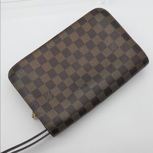 Louis Vuitton Damier Ebene Saint Louis Clutch